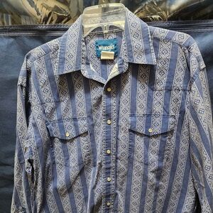 Vintage Wrangler Pearl Snap Shirt